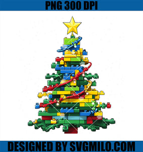 Christmas Tree Block Brick Building Xmas Master Builder PNG