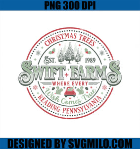 Christmas Trees Reading Pennsylvania PNG, Est 1989 Swift Farm PNG