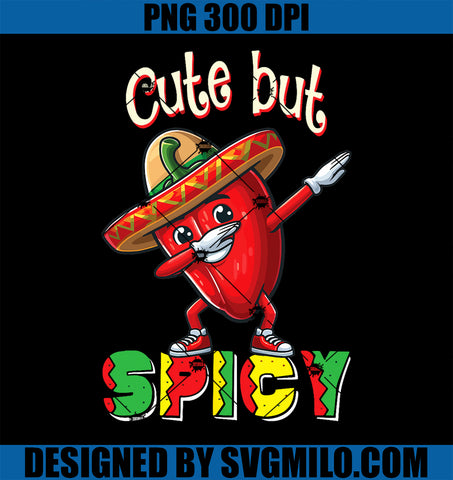 Cinco De Mayo Mexican Cute But Spicy Chili Boys Dab Pepper PNG