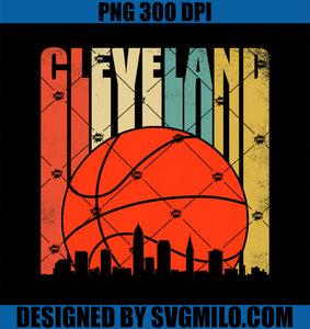 Cleveland Basketball Shirt Ohio PNG