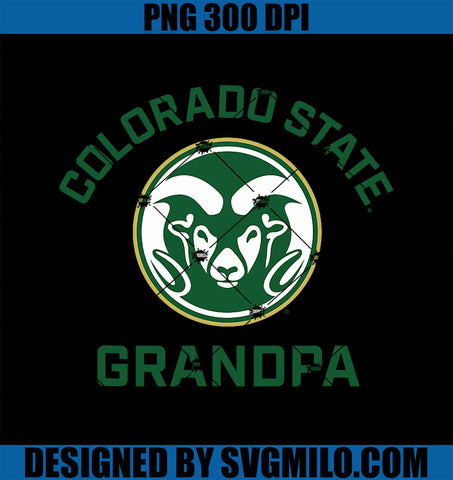 Colorado State University Rams Arched Grandpa PNG