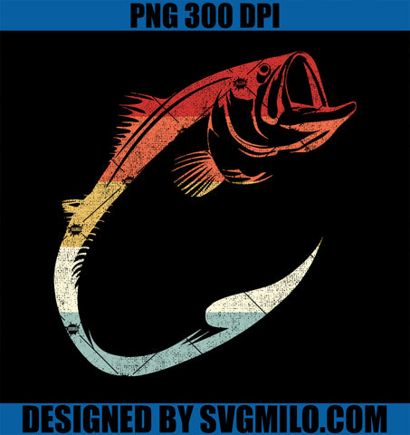 Cool Minimal Fish Hook Art for Fishing Enthusiasts PNG