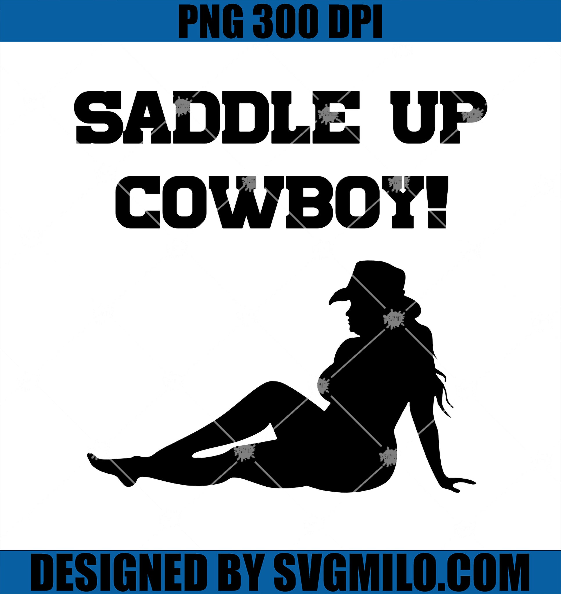 Cowgirl Saddle Up Country Western Sexy Outfit Naughty PNG