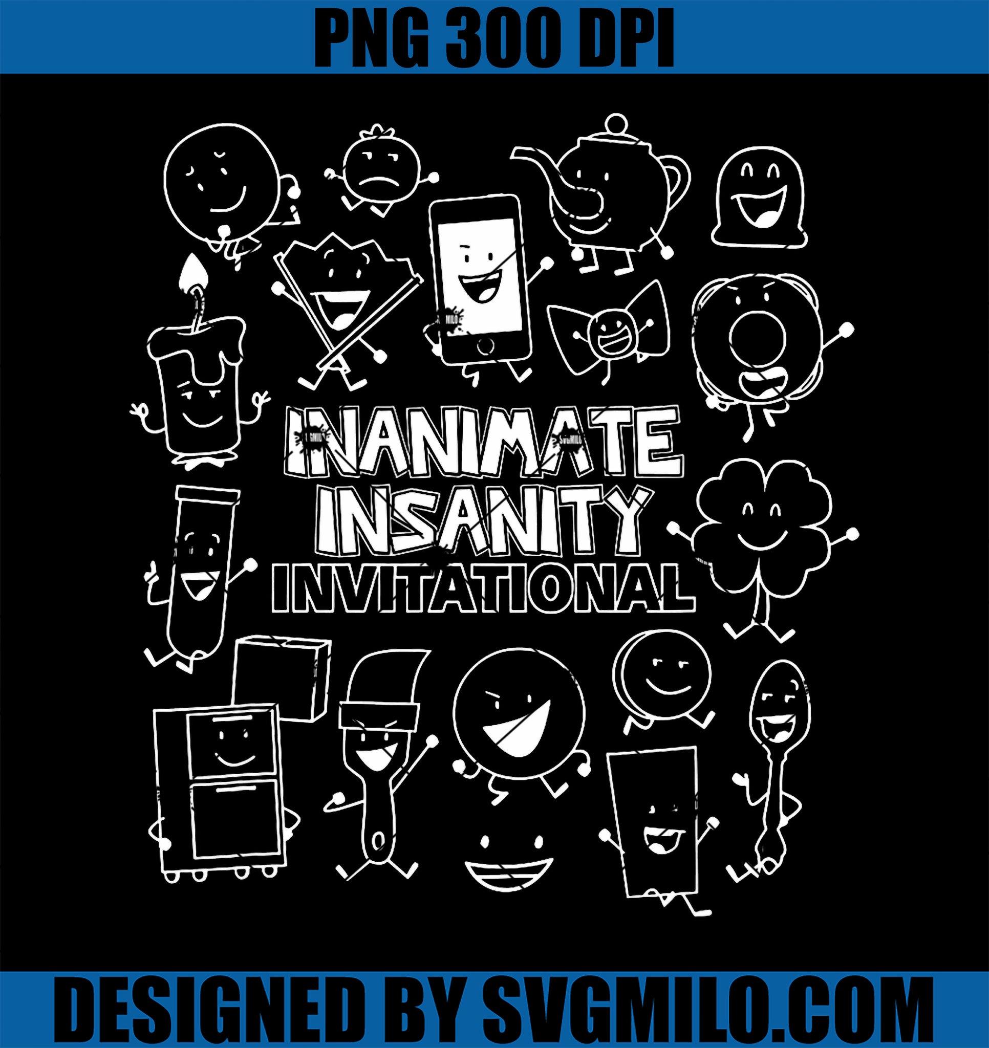 Creator Ink Inanimate Insanity Black And White PNG