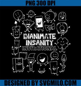 Creator Ink Inanimate Insanity Black And White PNG