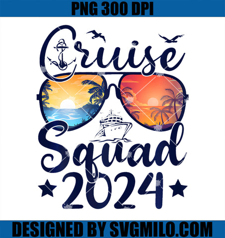 Cruise Squad 2024 PNG, Summer Vacation PNG