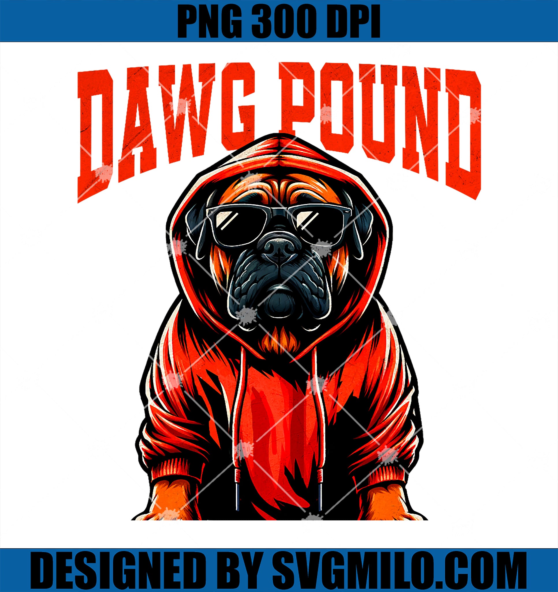 DAWG Dog Pound PNG, Football PNG