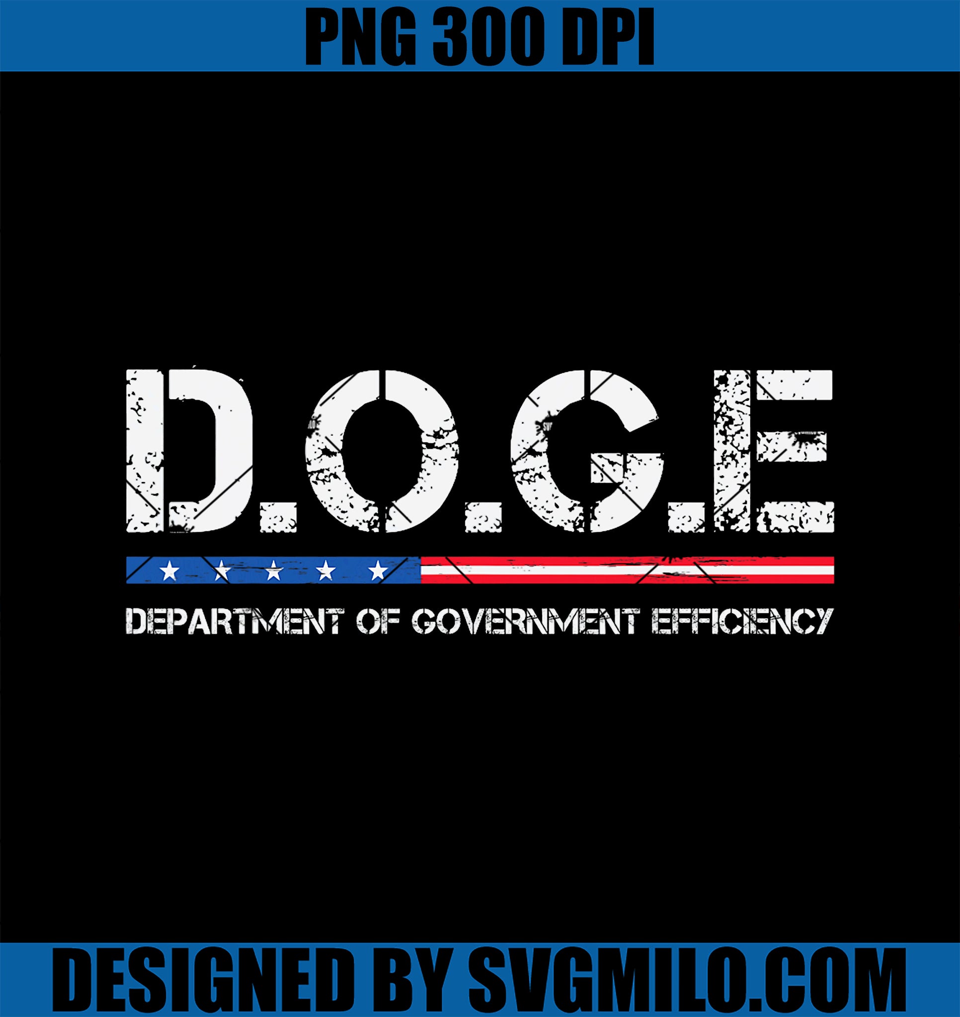 DOGE D.O.G.E. Department Of Government Efficiency PNG