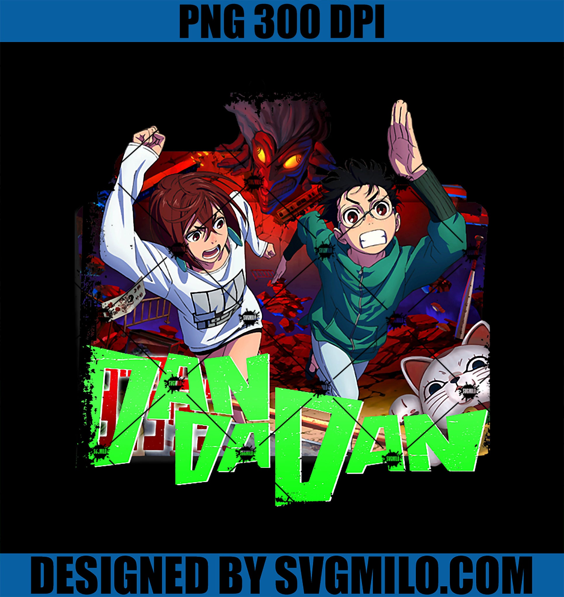 DandaDan Manga Anime Costume For Kids And Adults PNG