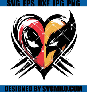 Deadpool and Wolverine New Logo SVG