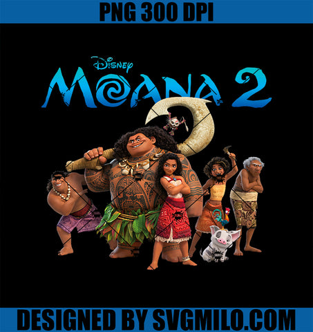 Disney Moana 2 PNG, Oceania Adventure Big Crew Panel PNG