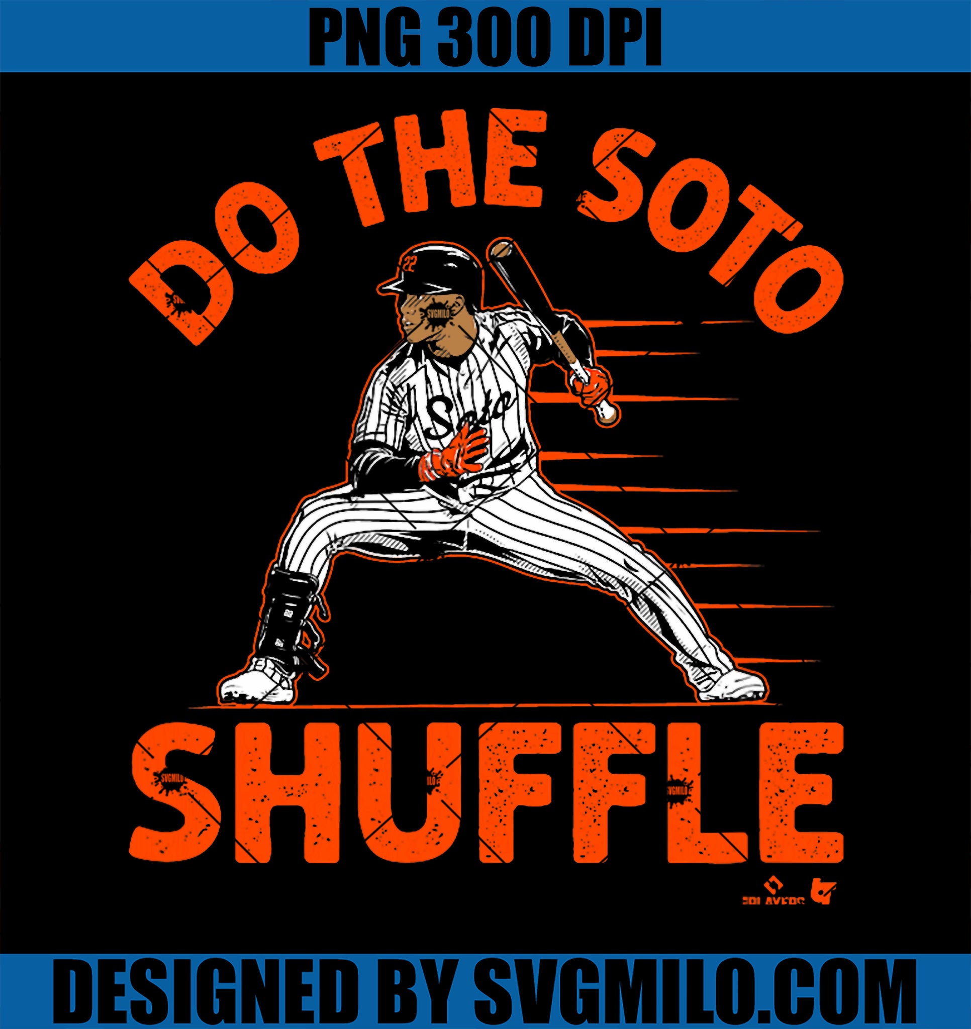 Do The Soto Shuffle PNG, Queens Soto Shuffle PNG, New York Baseball PNG