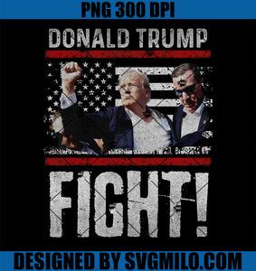 Donald Trump Fist PNG, American FlagTee Trump Fight PNG