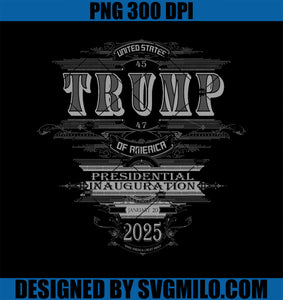 Donald Trump Inauguration Day 2025 President Inauguration PNG