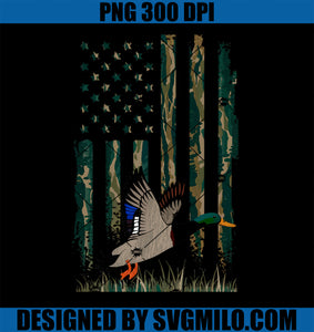 Duck Hunting PNG, Camo USA Flag PNG