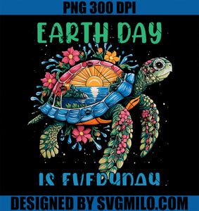 Earth Day 2025 Restore Earth Sea PNG, Turtle Art Save The Planet PNG