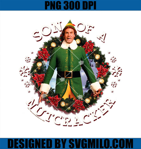 Elf - Son Of A Nutcracker Wreath PNG