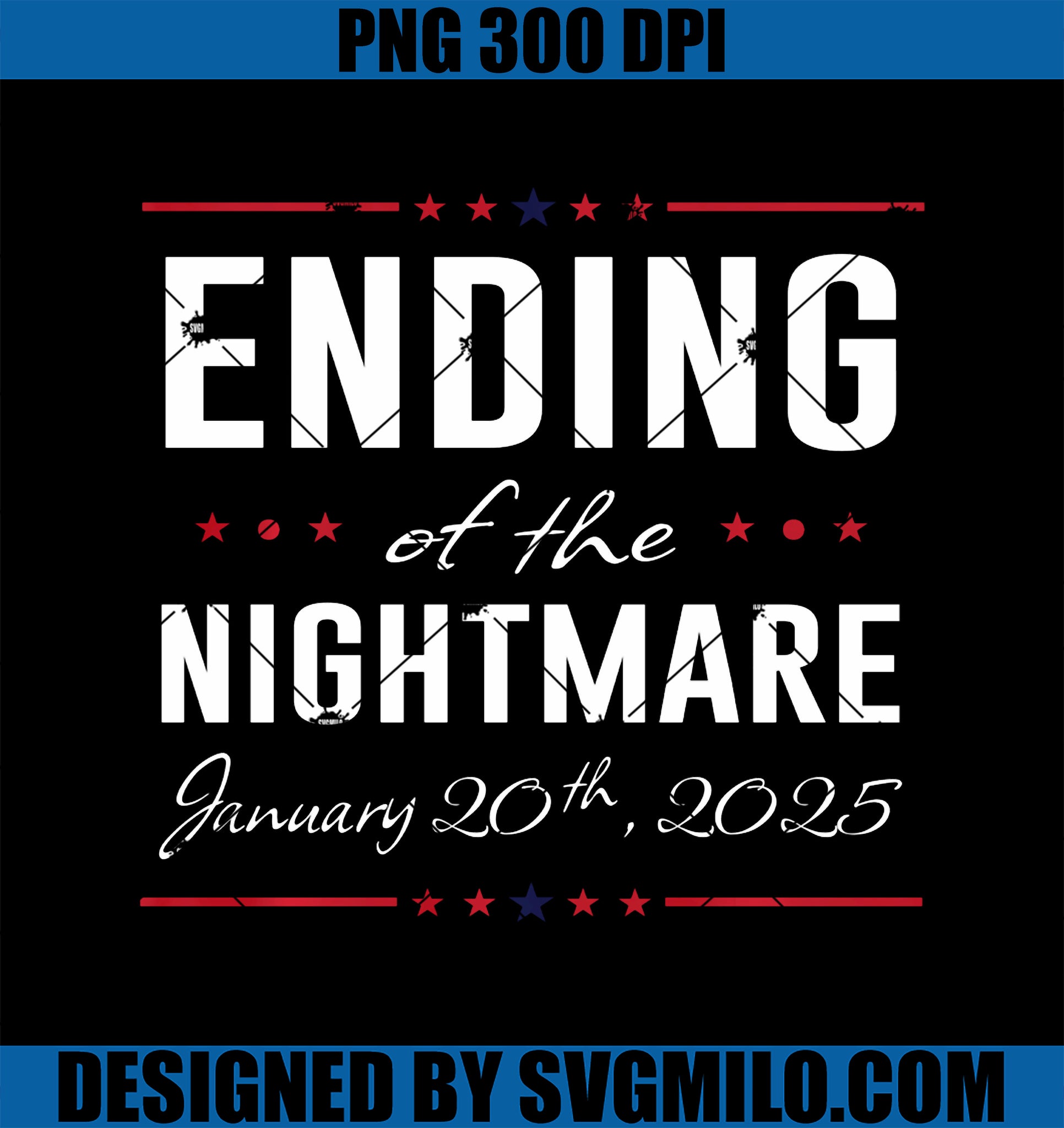 Ending of A Nightmare January 20th 2025 President 45 47 PNG