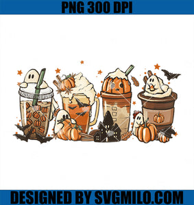 Fall Coffee PNG, Halloween Pumpkin Latte Drink Cup Spice PNG