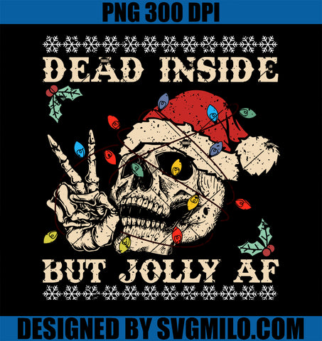 Festive Sarcastic Snarky Skeleton Ugly Christmas PNG