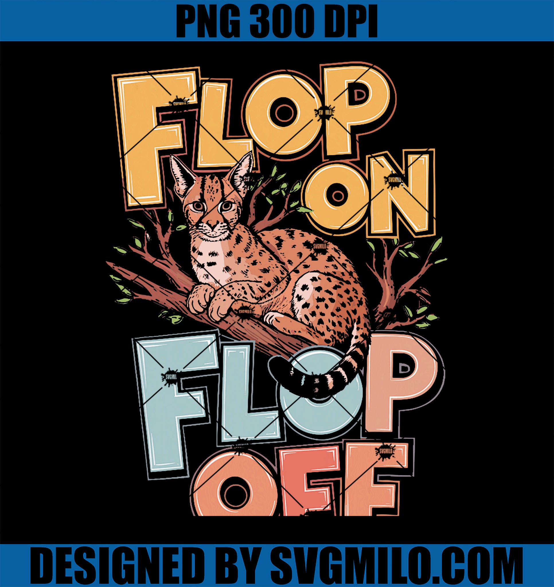 Flop Off Flop Off Caracal Cat PNG, Big Floppa PNG