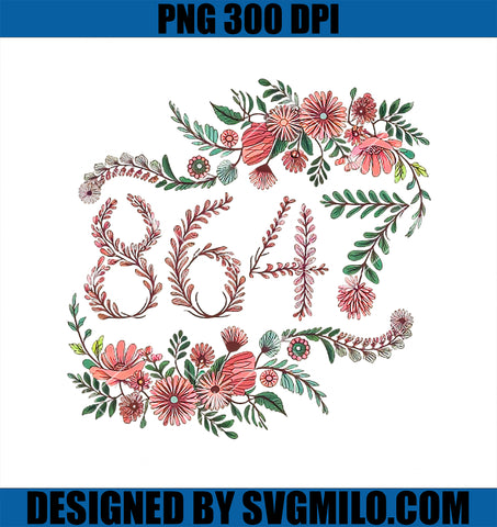 Floral 8647 Subtle Politica PNG, l Anti Trump Statement PNG