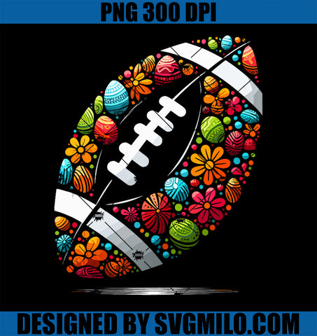Football Colorful Easter Egg PNG, Easter Football PNG