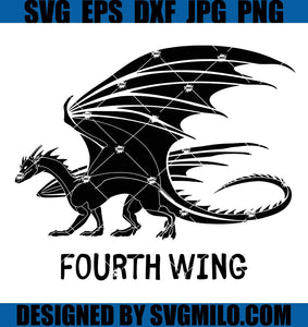 Fourth Wing Dragon Rider SVG , Rebecca Yarros SVG