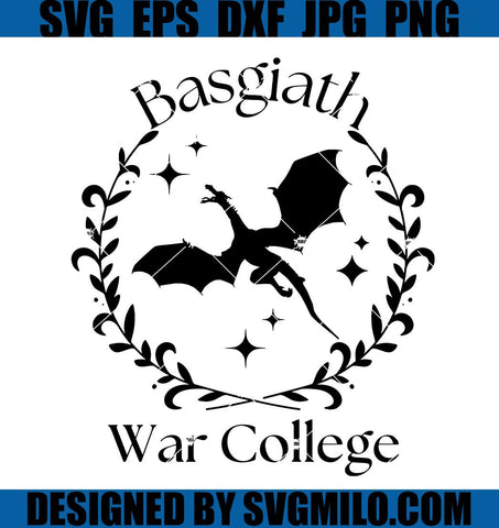 Fourth Wing SVG, Basgiath SVG, Fourth Wing Dragon Rider SVG