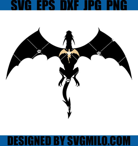 Fourth Wing SVG, Iron Flame SVG, Tairn and Andarna SVG
