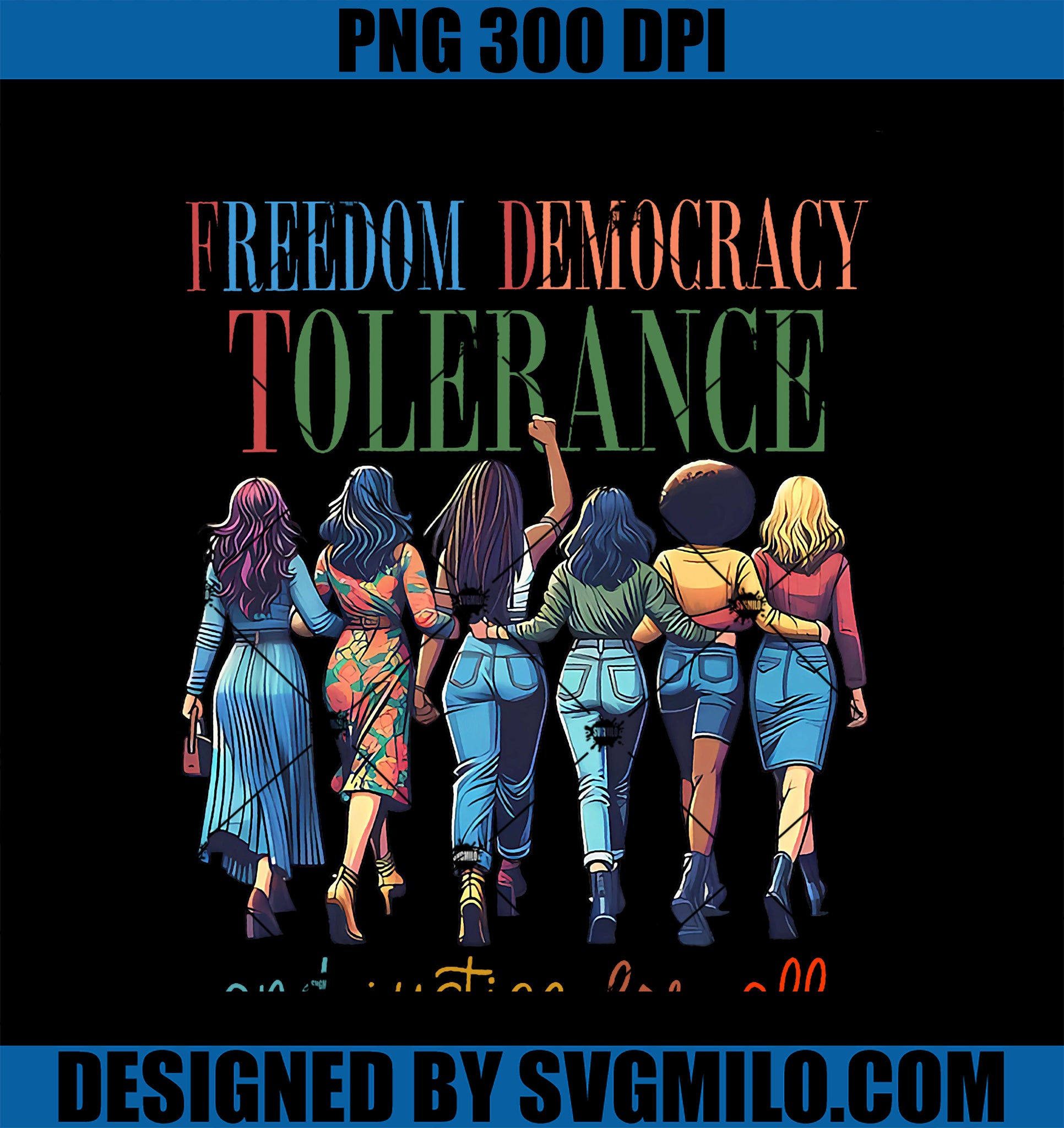 Freedom Democracy PNG, Tolerance And Justice For All Hands Off PNG