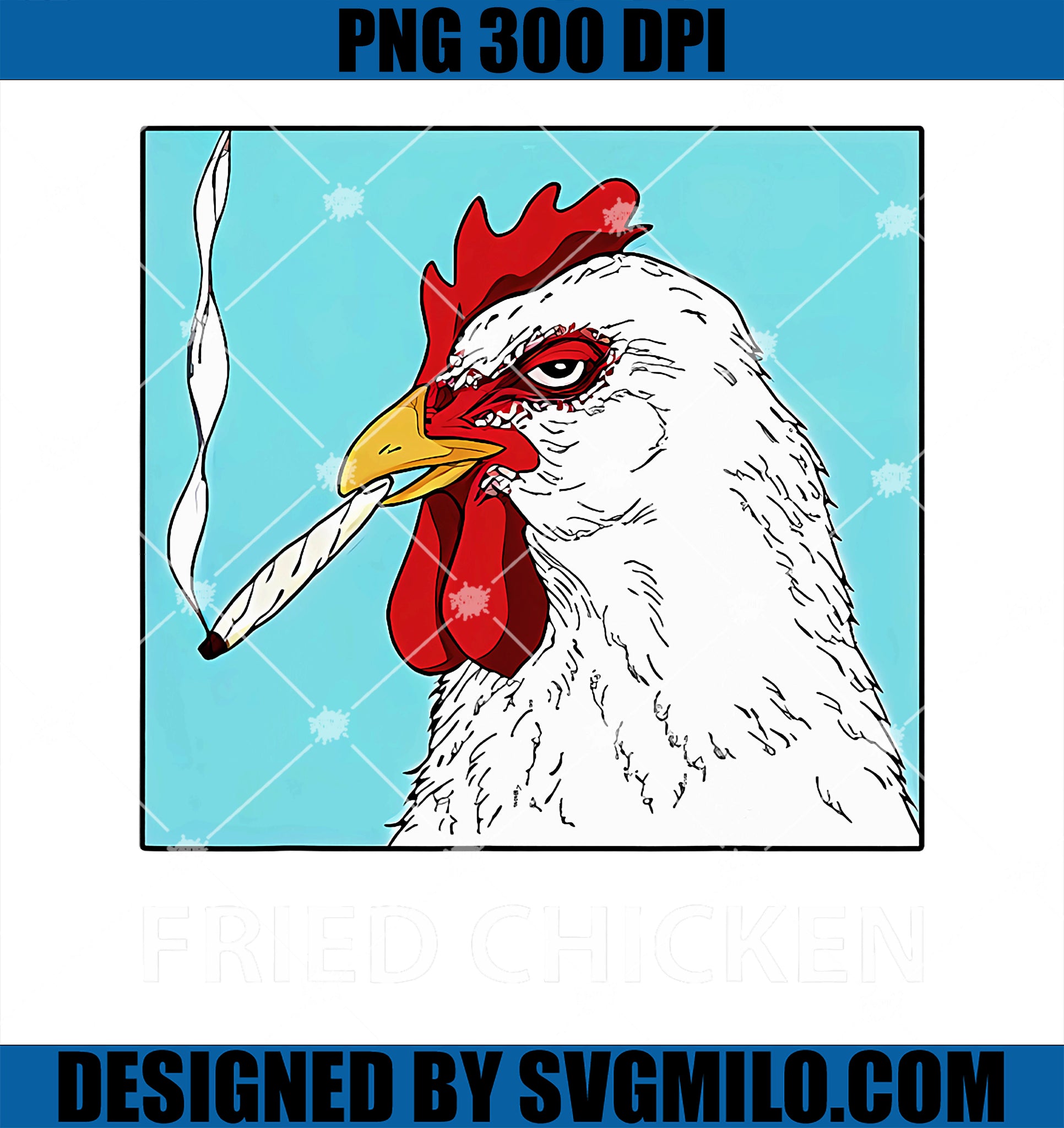 Fried Chicken Smoking Chicken 420 Marijuana Weed PNG