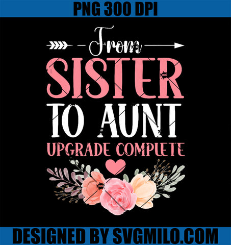 From Sister To Aunt Upgrade Complete PNG