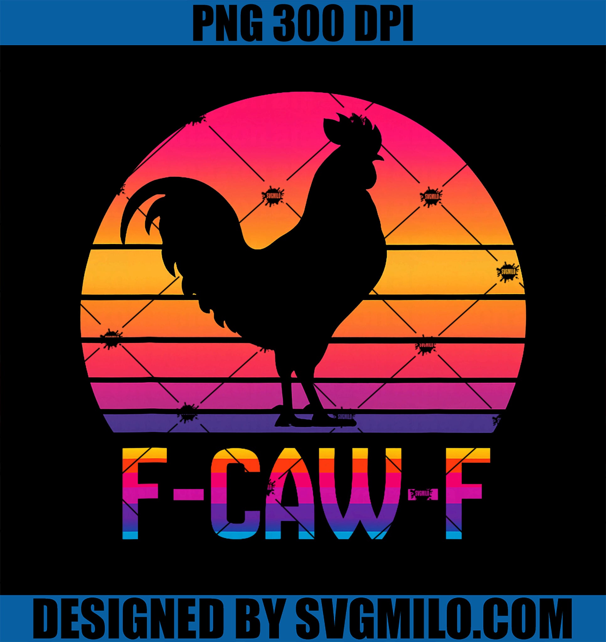 Funny F-Caw-F PNG, Chicken FCAWF Chicken PNG