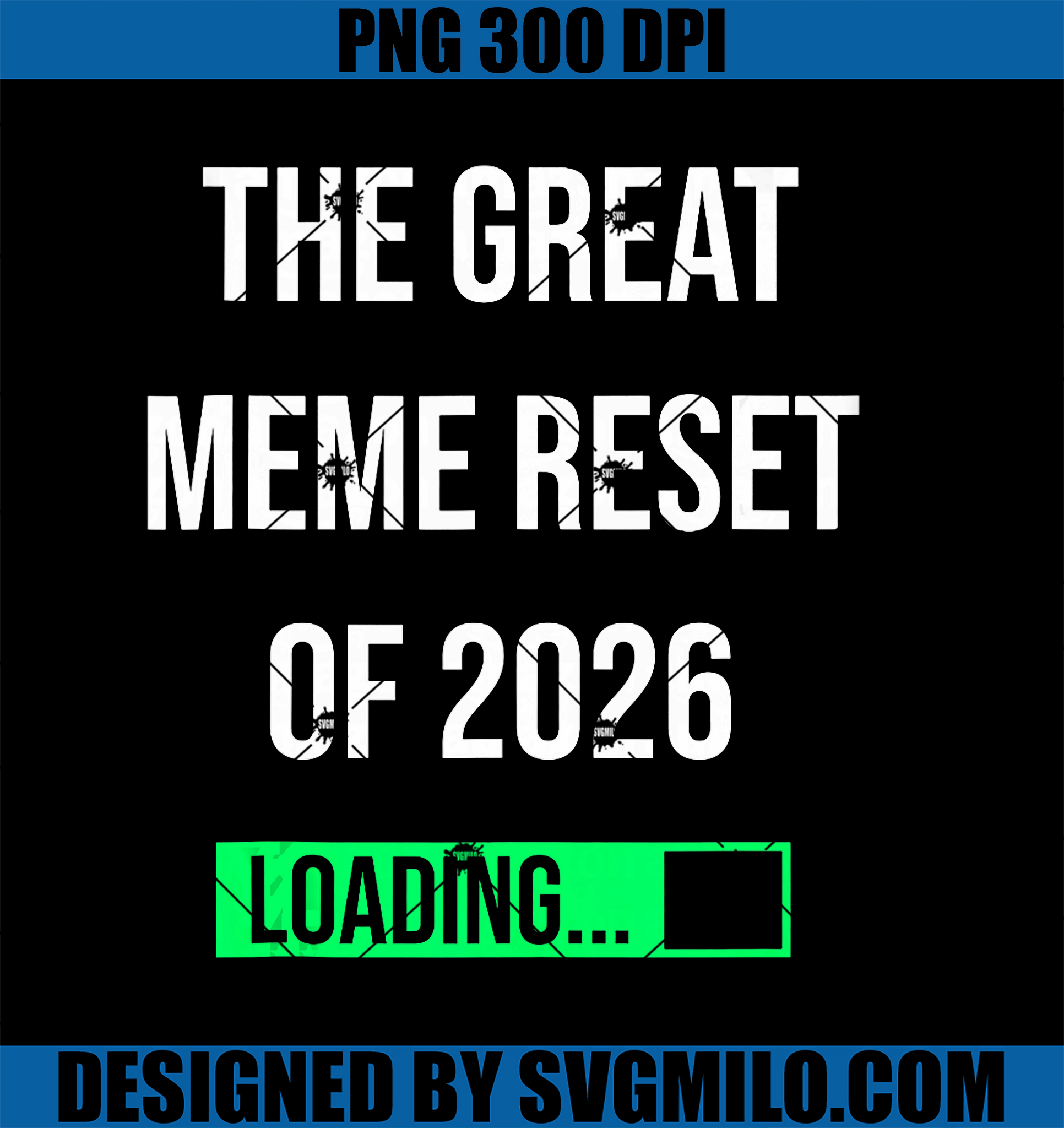 Funny Great Meme Reset Of 2026 PNG, Internet January 1st Joke PNG