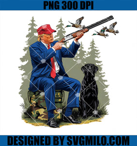 Funny Hunting Duck Trump Camo PNG, Hunting Hello Hunting Season PNG