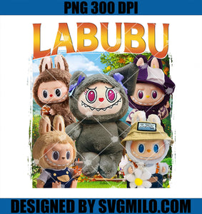 Funny Labubu Cute PNG, Labubu The Monsters Meme Vintage PNG