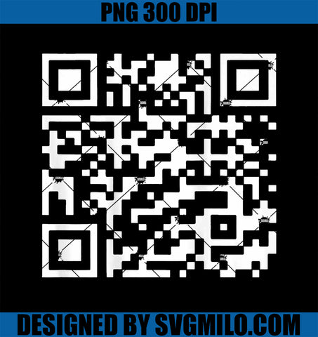 Funny QR President Trump 4547 Tee Trump Dancing Code PNG