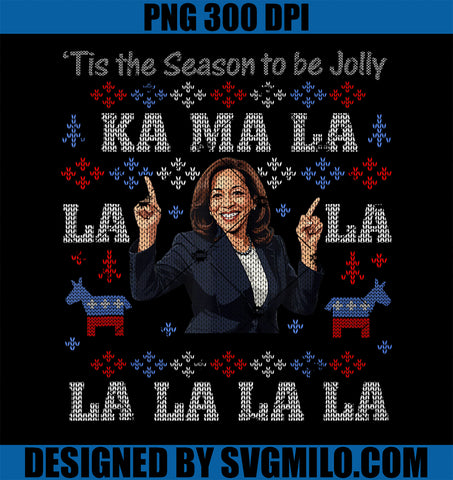 Funny Republican Kamala Christmas White Elephant PNG