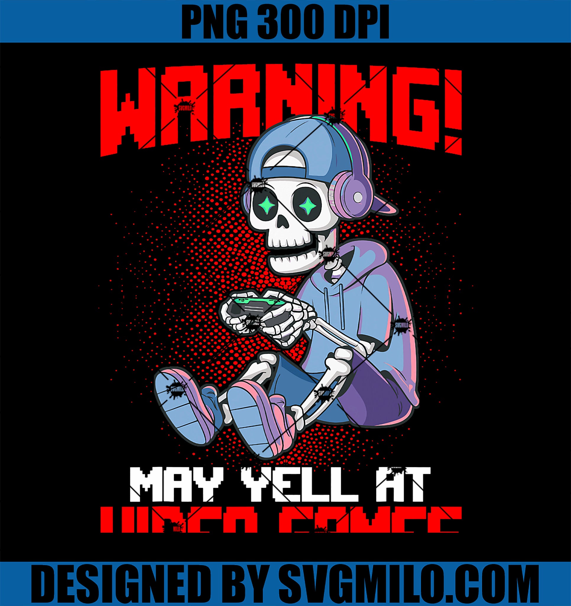 Gamer Skeleton Gaming Video Games PNG