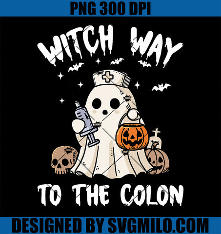 Gastroenterology Nurse Halloween Endo Nurse Ghost Endoscopy PNG