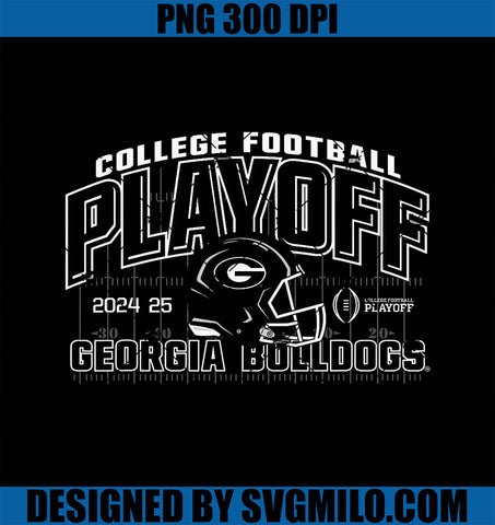 Georgia Bulldogs College Football Playoff CFP 2024-2025 PNG