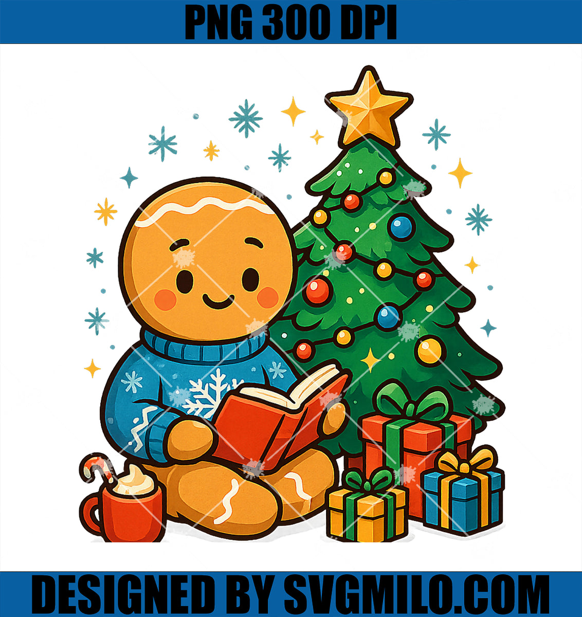 GingerbreadReadingBooksLibrariansPNG_MerryChristmasPNGcopy_0c9e7423 ...