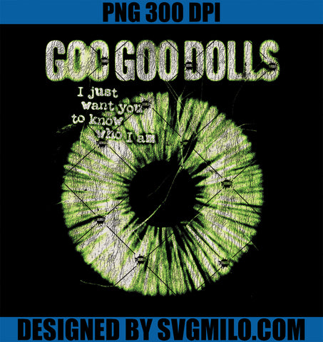 Goo Goo Dolls PNG, Green IRIS Exclusive PNG