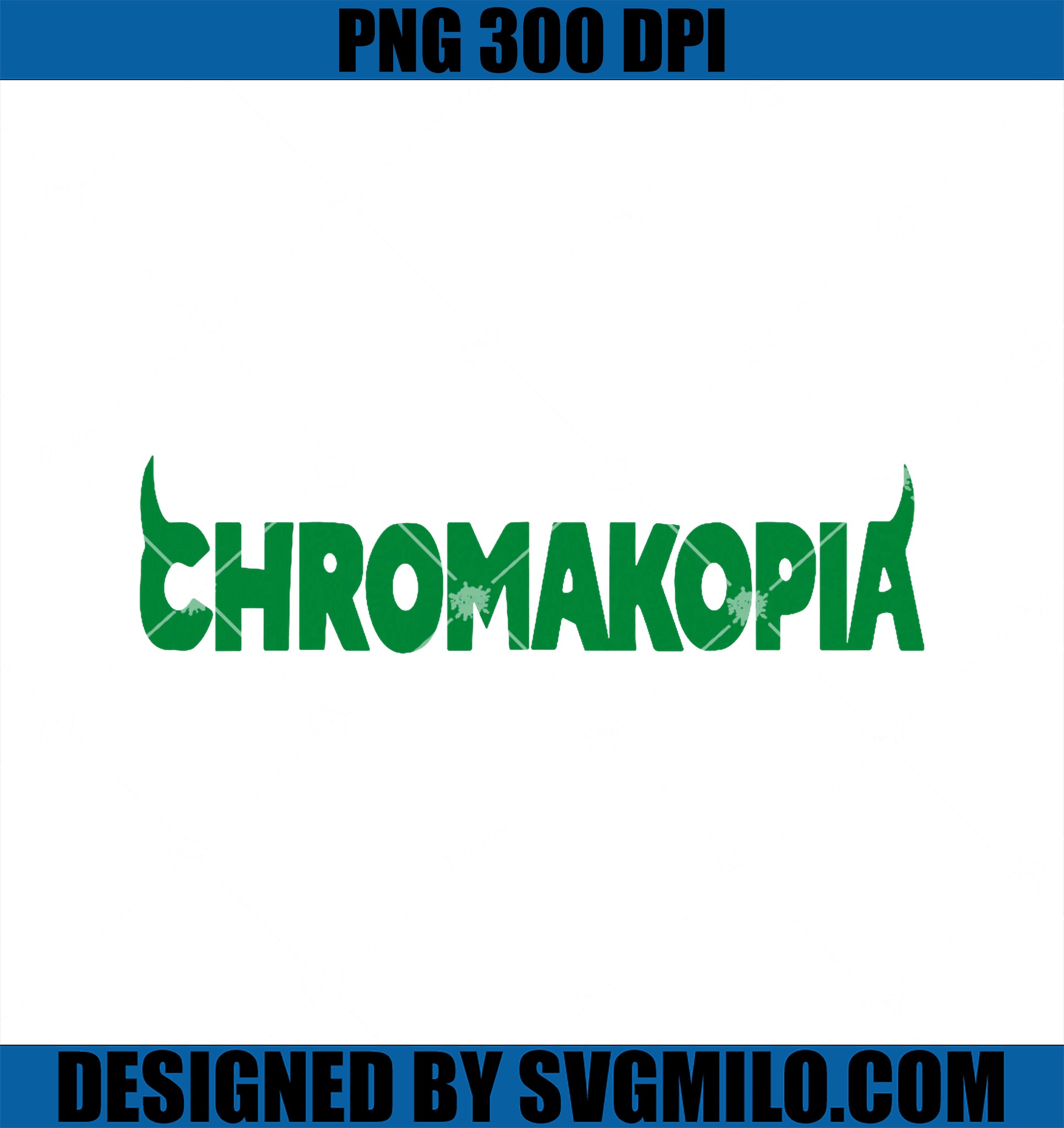 Graphic Chromakopi Retro PNG