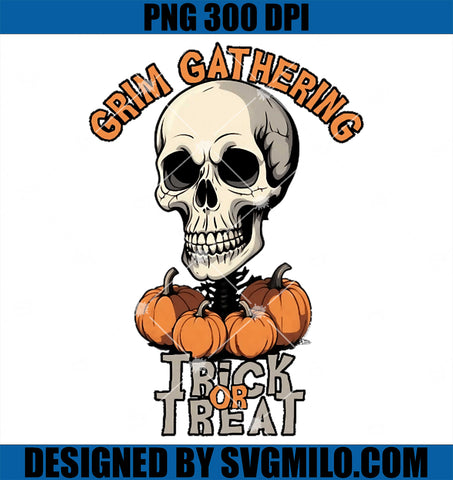Grim Gathering PNG, Trick or Treat PNG