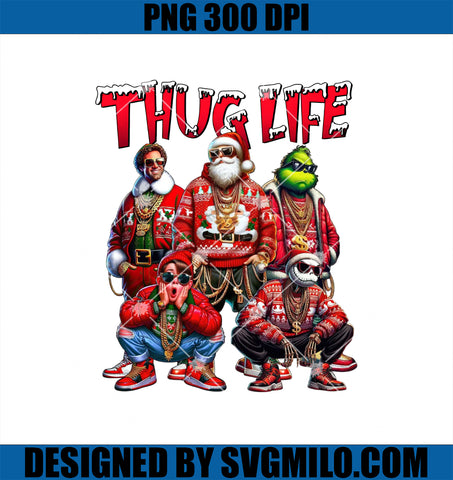 Grinch Thug Life PNG, Santa Grinch Thuglife PNG