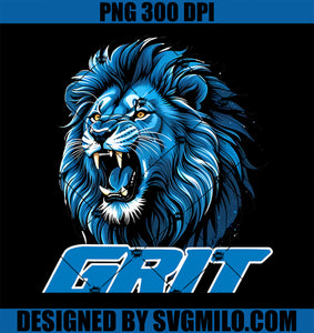 Grit Detroit PNG, NFL Football PNG