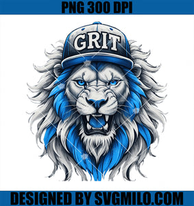 Grit Vintage Lion Lover PNG