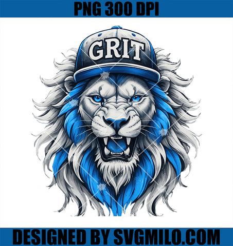 Grit Vintage Lion Lover PNG